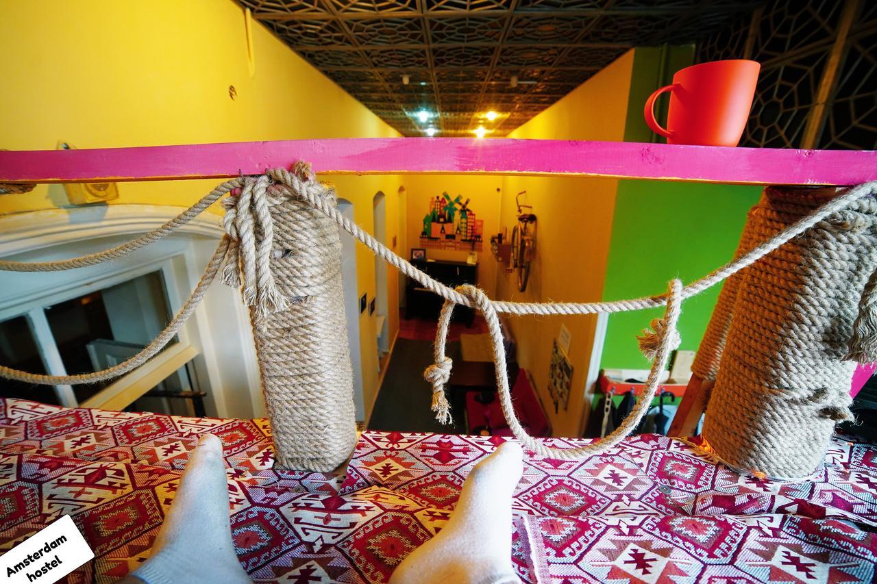 Amsterdam Hostel บากู ภายนอก รูปภาพ