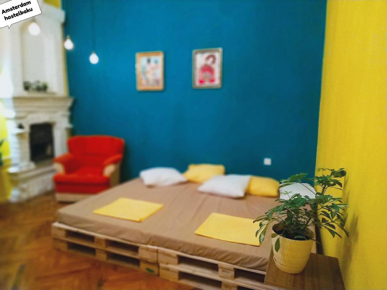 Amsterdam Hostel บากู ภายนอก รูปภาพ