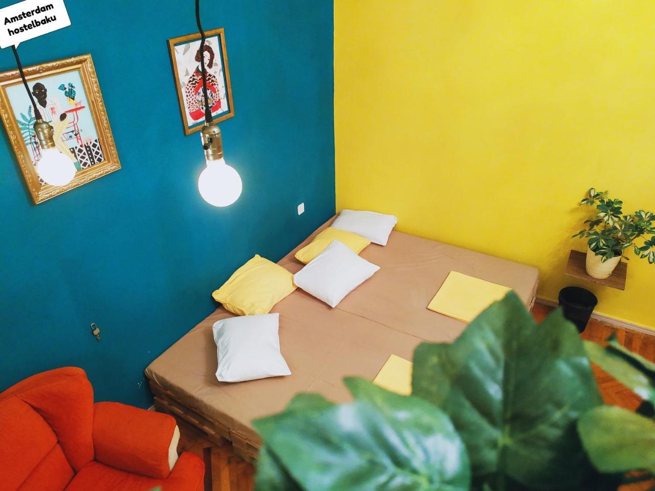 Amsterdam Hostel บากู ภายนอก รูปภาพ